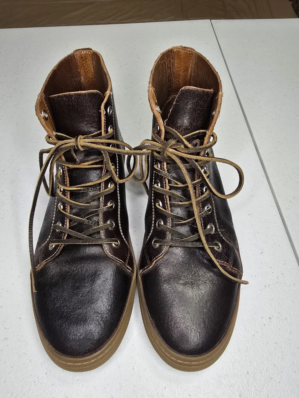 Thursday Boot Company Premier High Top Brown Heritage Leather Men's 9